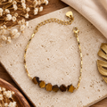 Bracelet éclat d’or œil de tigre