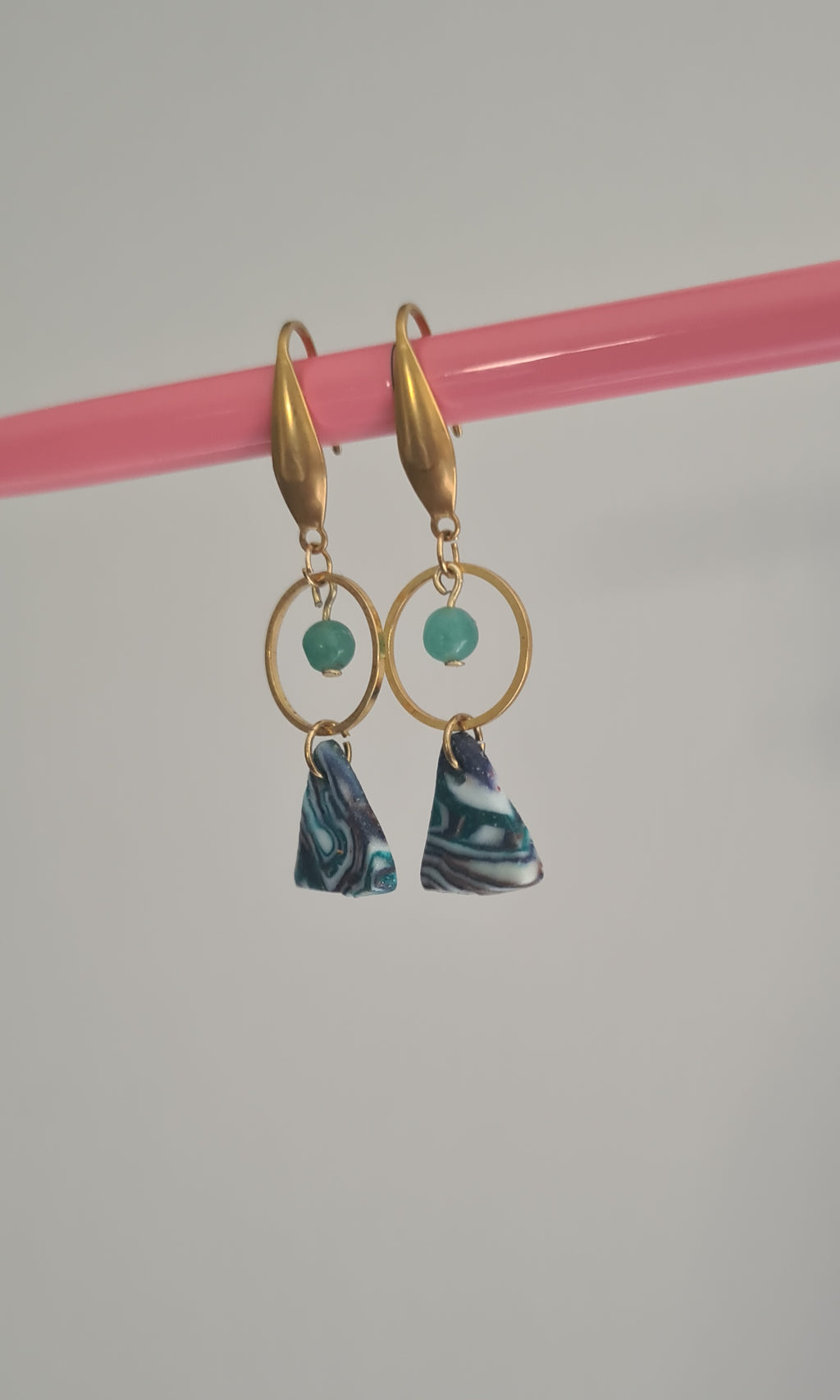 Boucles d'oreilles Poly