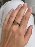 Bague stella Jaspe naturel