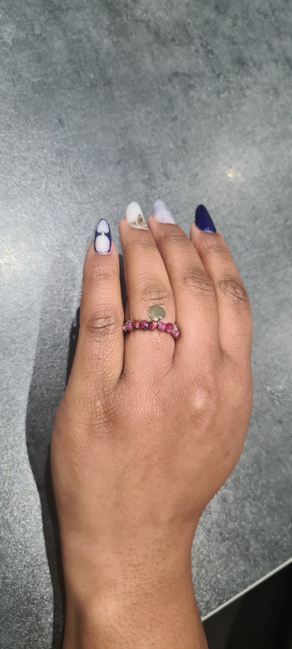 Bague en pierre naturelle