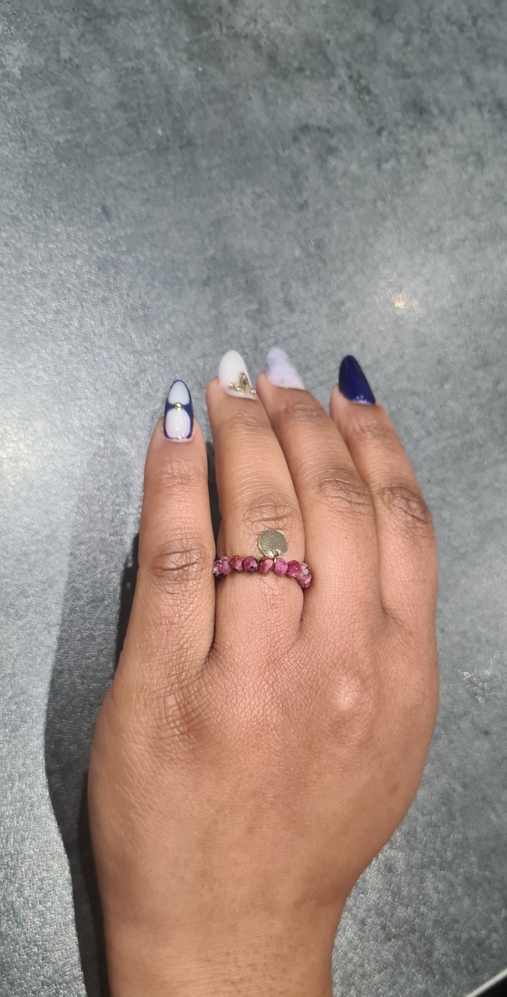 Bague en pierre naturelle