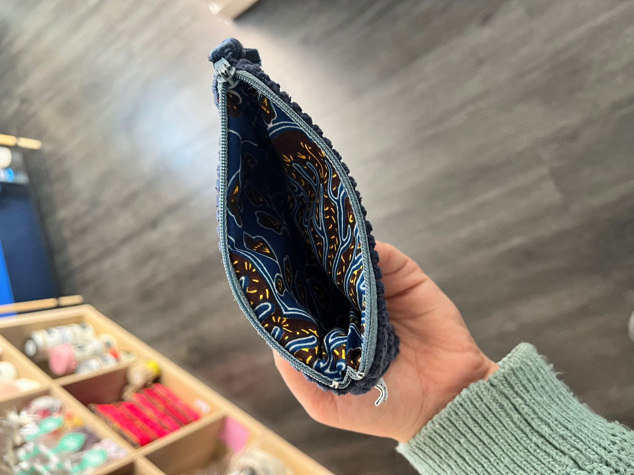 Trousse velours chance