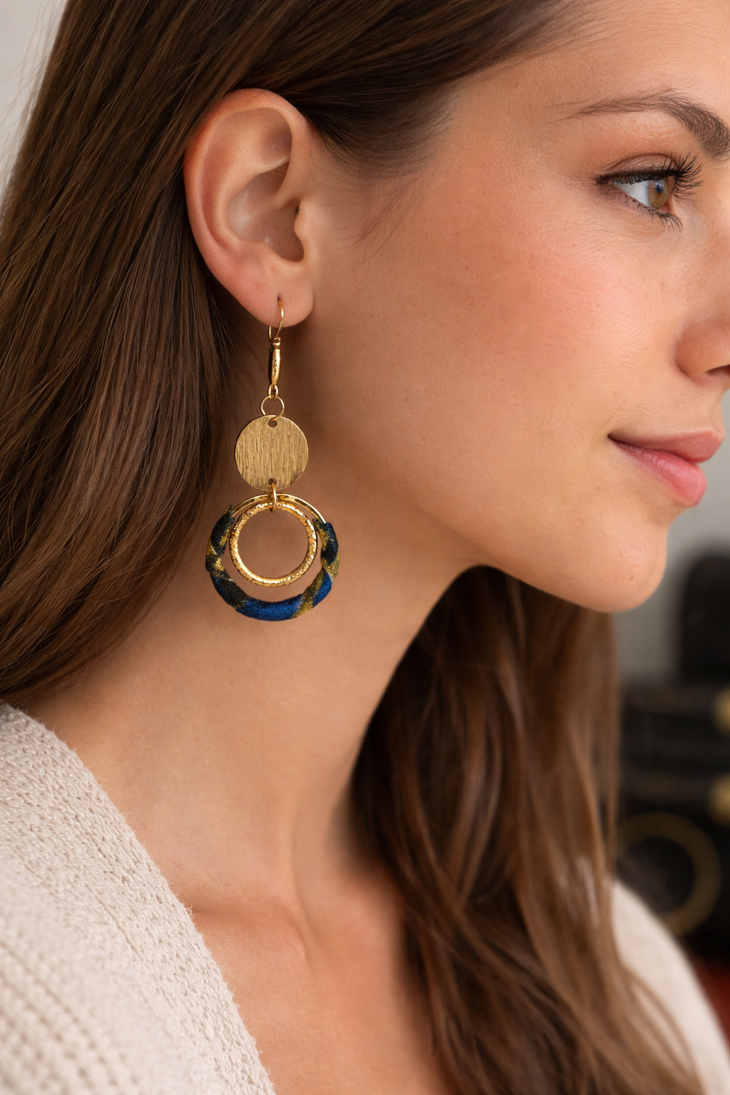 Boucles d'oreilles Aura Wax