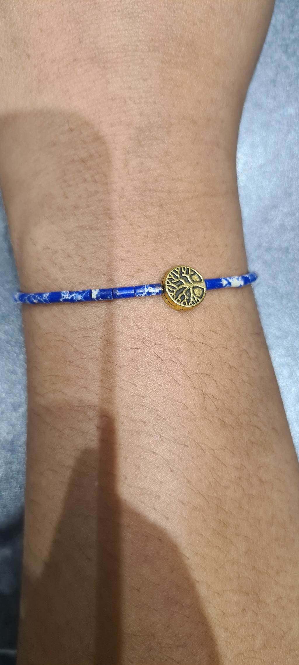 Bracelet  Lapis Tube