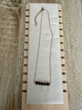 Collier Chaîne Œil de Tigre Fleur