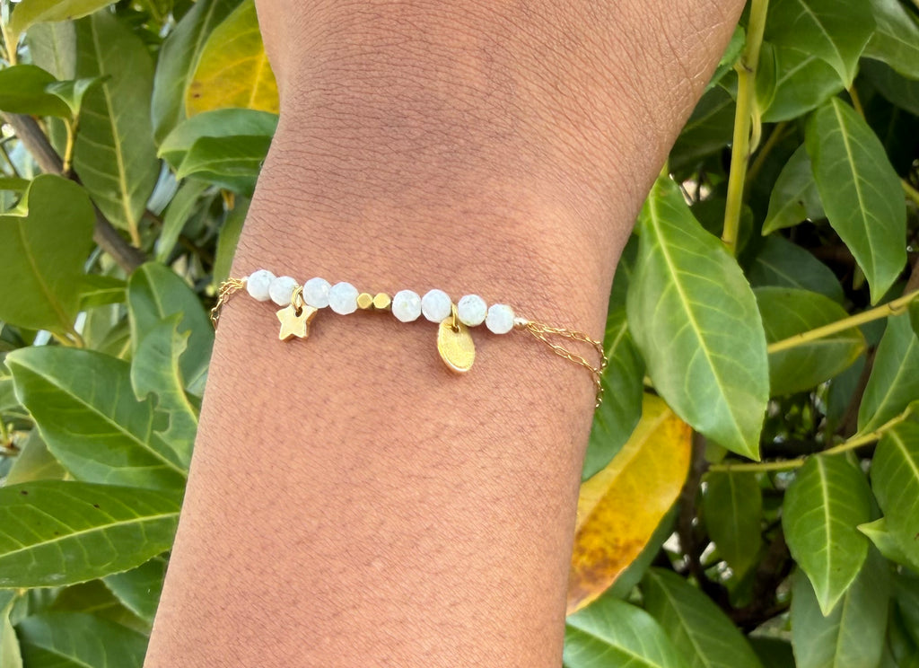 Bracelet Pierre de lune Luna