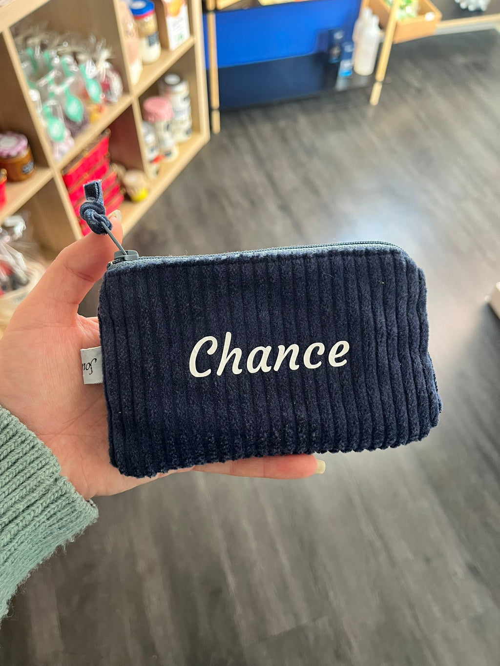 Trousse velours chance
