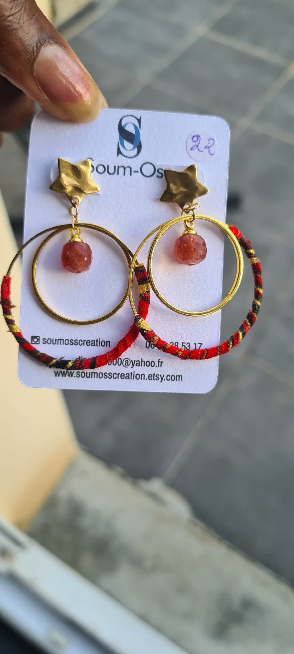 Boucles d'oreilles Nati