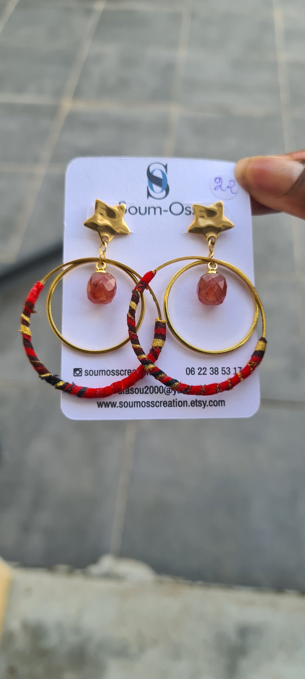 Boucles d'oreilles Nati